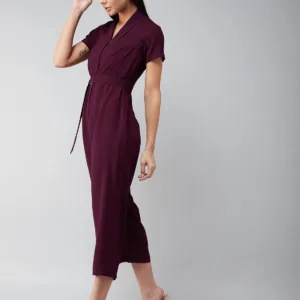 womens jumpsuit shawl collar 2
