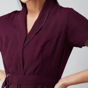 womens jumpsuit shawl collar 5