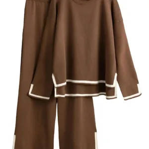 womens knit sweater outfit 1