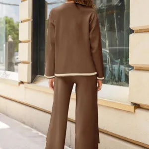 womens knit sweater outfit 7