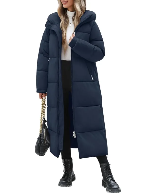 womens long puffer coat 1