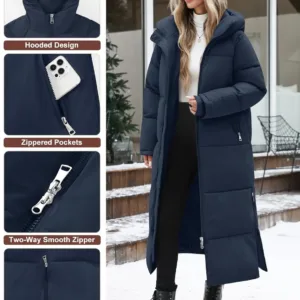 womens long puffer coat 2