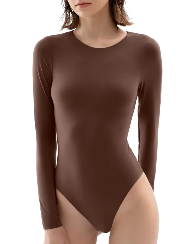 womens long sleeve bodysuit 7