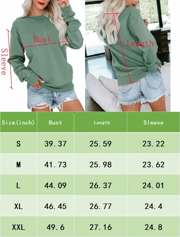 womens long sleeve sweatshirt 5