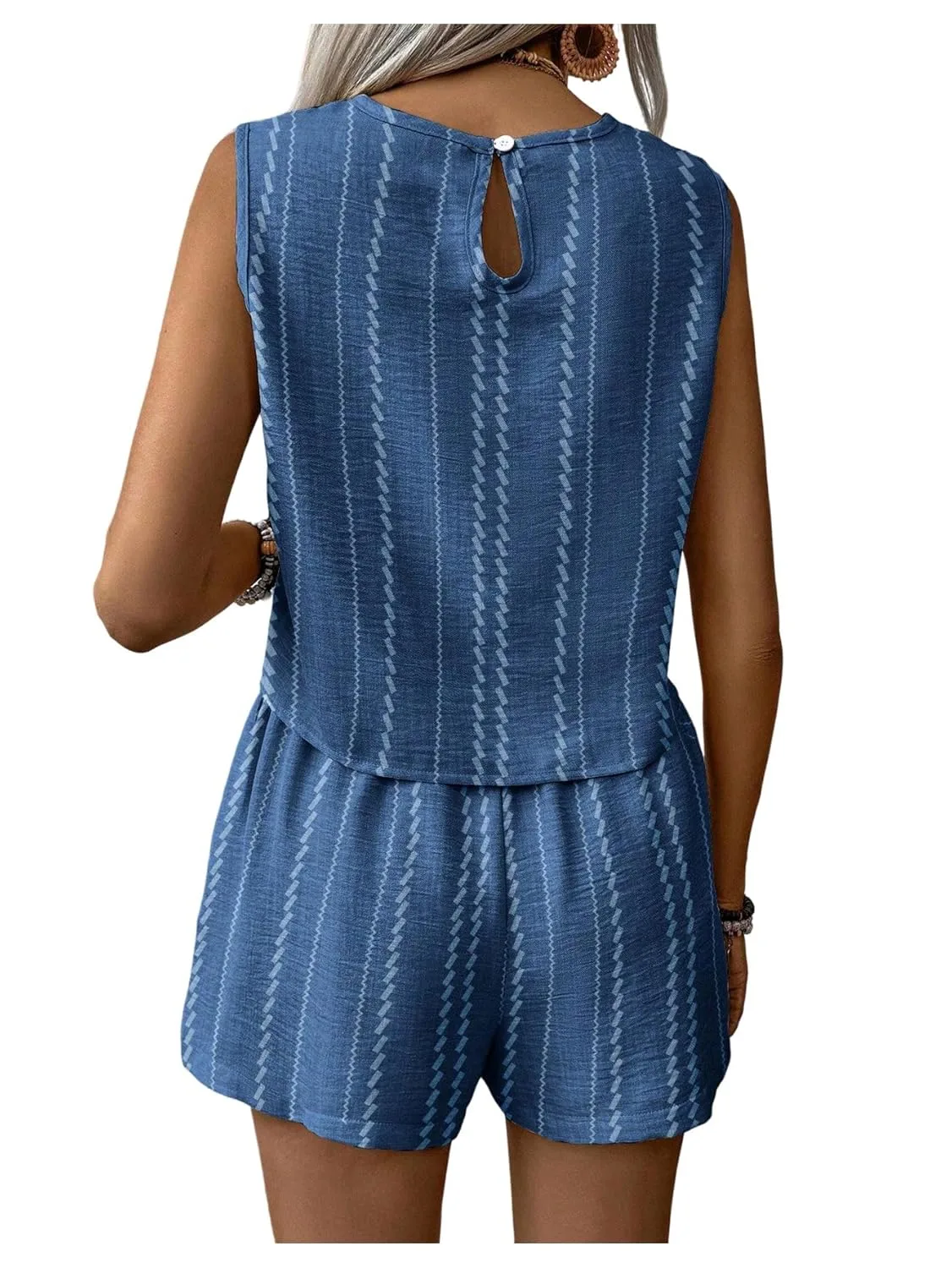 womens outfit tank shorts 3