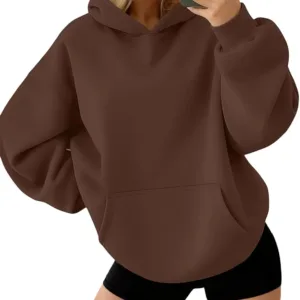 womens oversized fleece sweatshirt 7