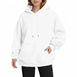 womens oversized hoodie fleece 1