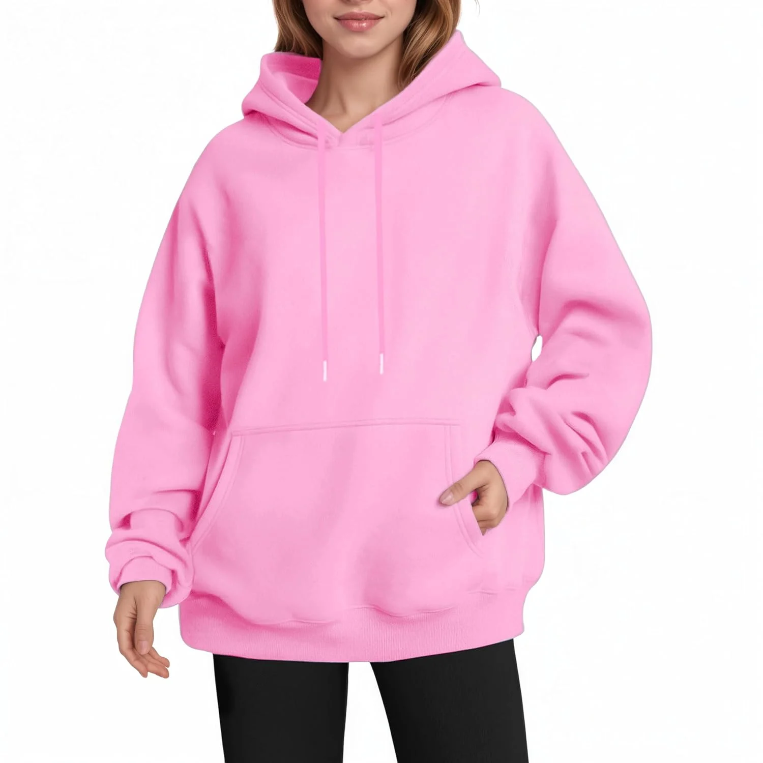 womens oversized hoodie fleece 7