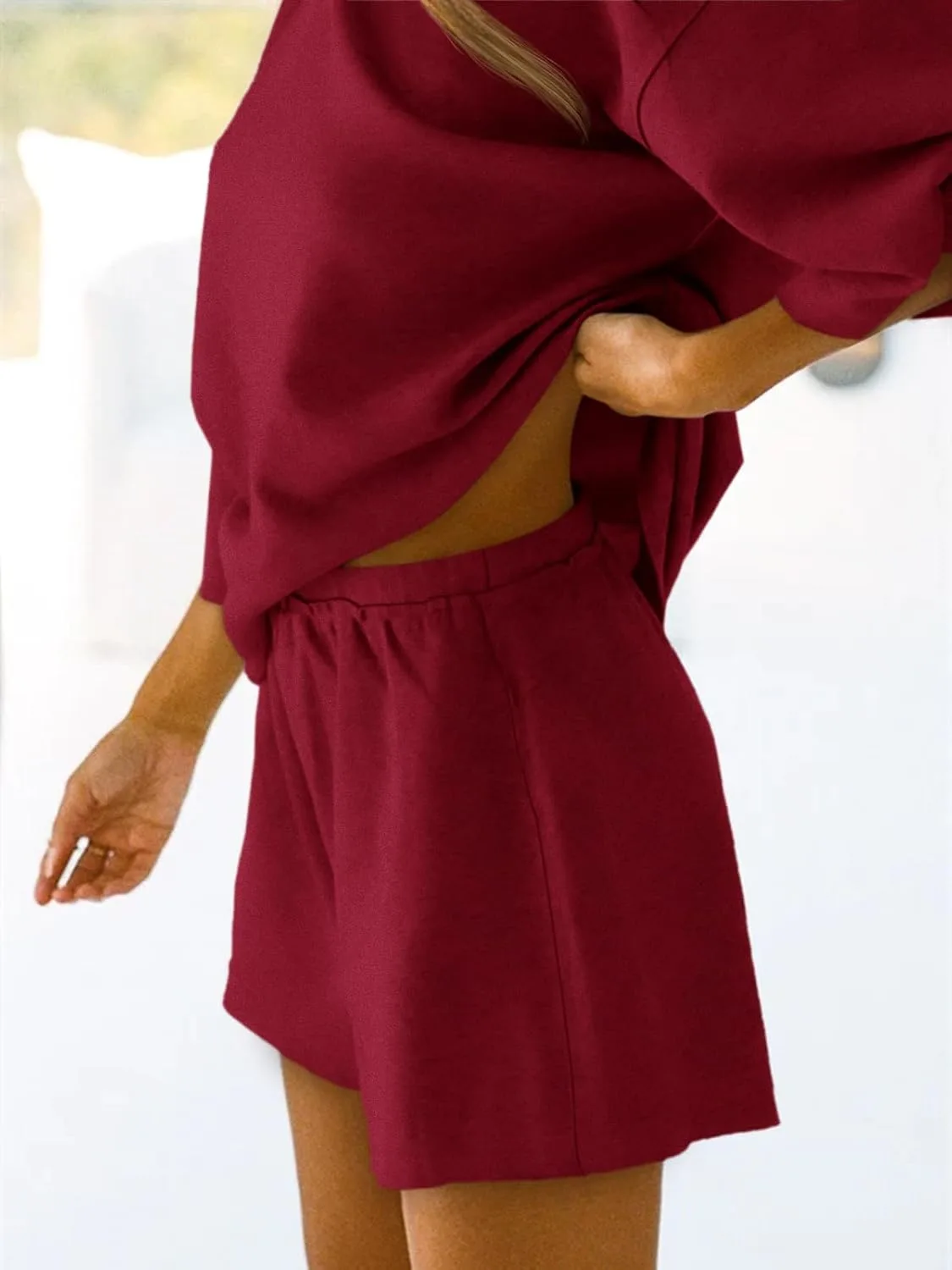 womens pajama set sleeve 2