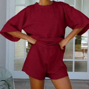 womens pajama set sleeve 3