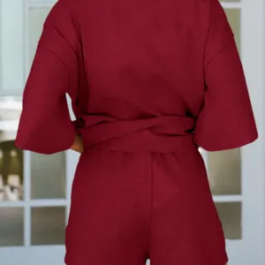 womens pajama set sleeve 5