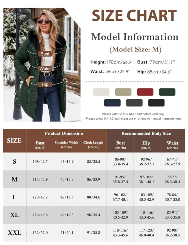 womens puffer coat winter 6