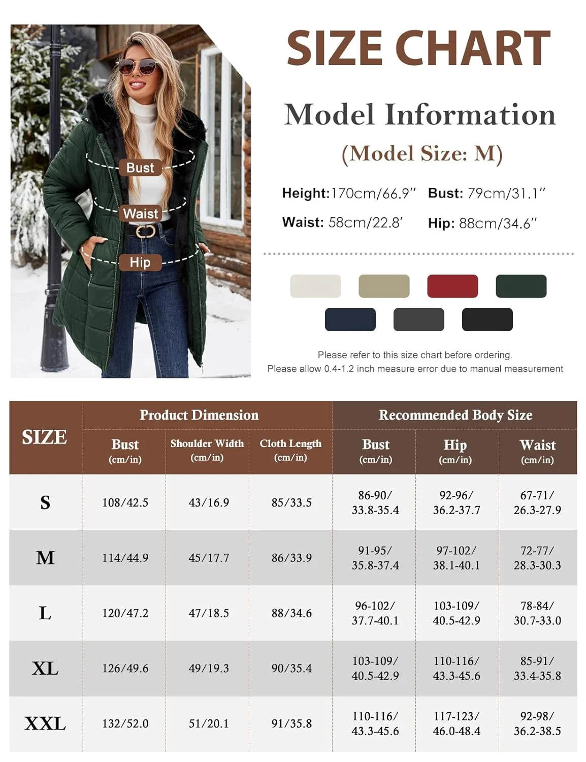 womens puffer coat winter 6