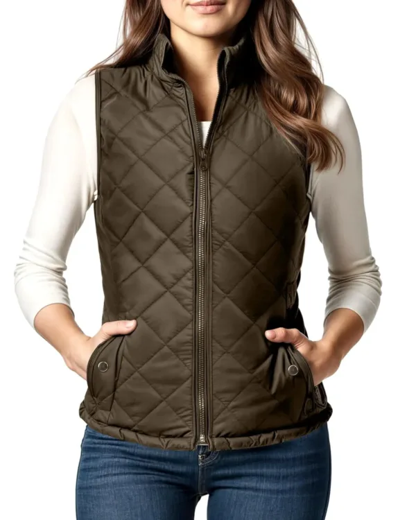 womens puffer vest 1