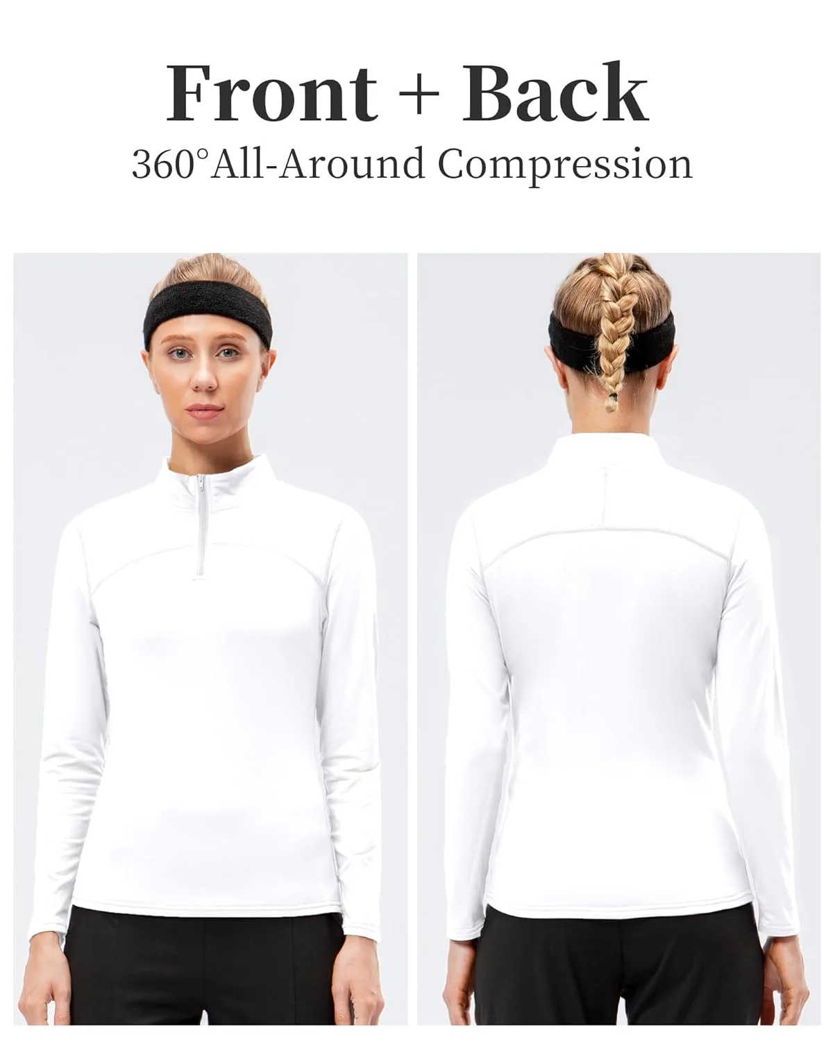 womens quarter zip pullover 3