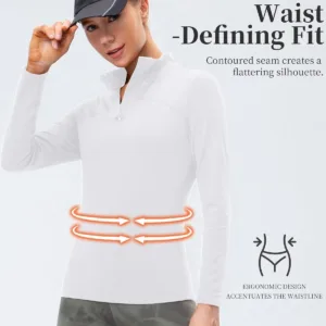 womens quarter zip pullover 6