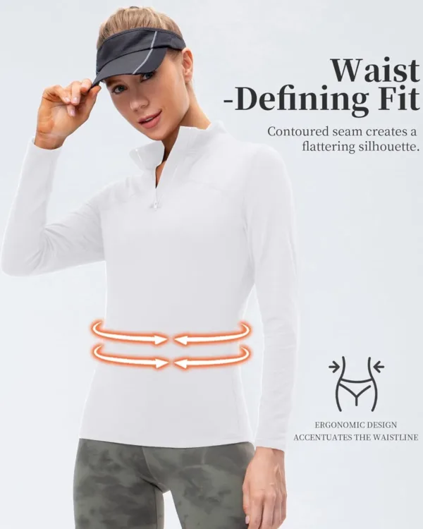 womens quarter zip pullover 6