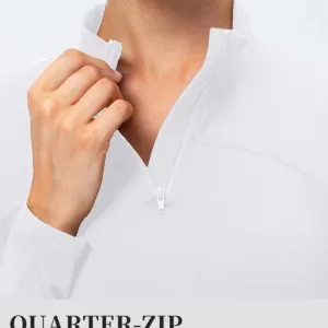 womens quarter zip pullover 7