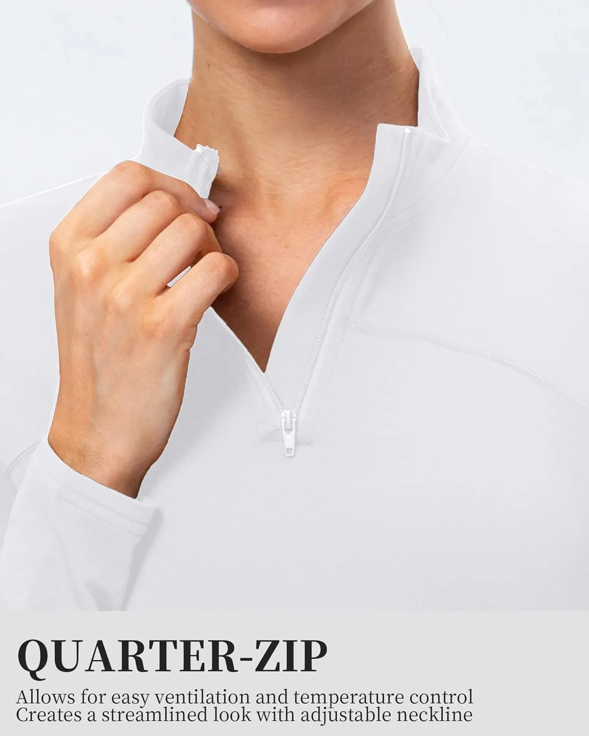womens quarter zip pullover 7