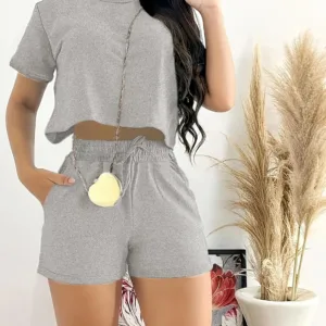 womens satin pajamas set 1