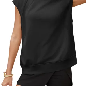 womens sleeveless hoodie 6