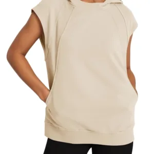 womens sleeveless hoodie 7