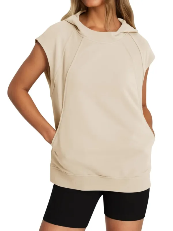 womens sleeveless hoodie 7