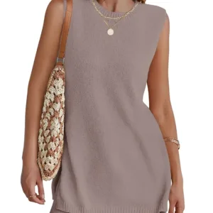 womens sleeveless lounge set 1