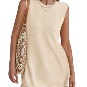 womens sleeveless lounge set 7