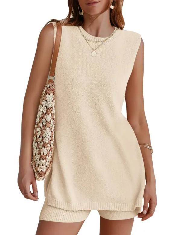 womens sleeveless lounge set 7