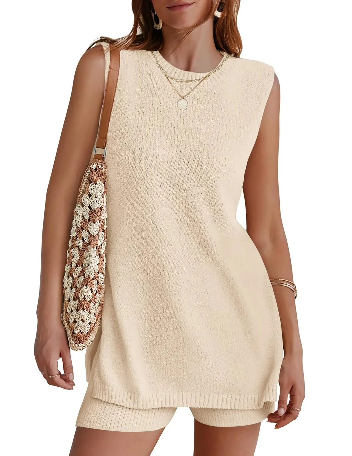 womens sleeveless lounge set 7