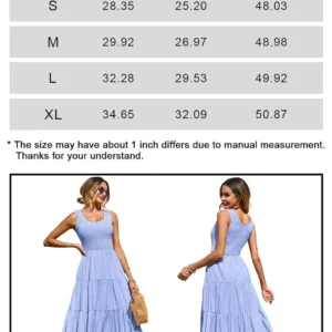 womens smocked summer dress 6