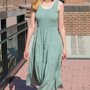 womens smocked summer dress 7