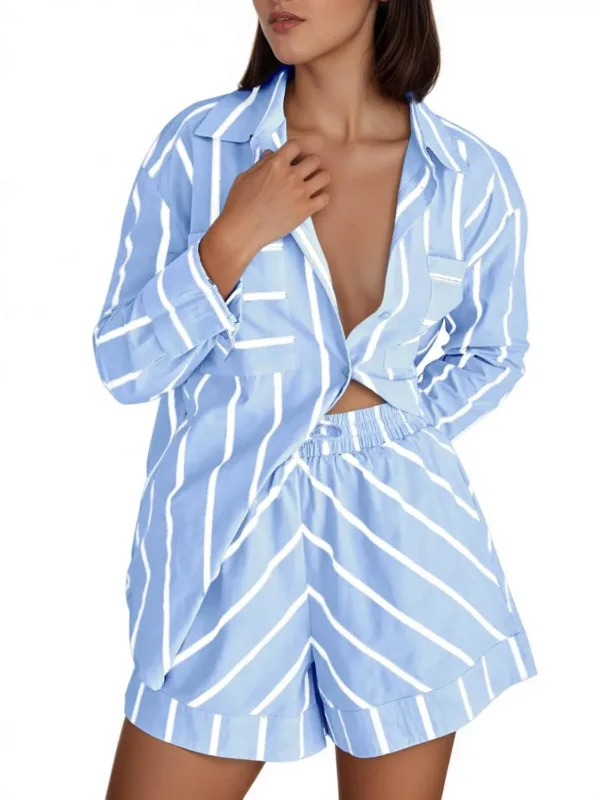 womens striped outfit 1