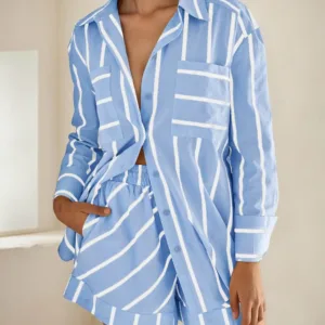 womens striped outfit 2