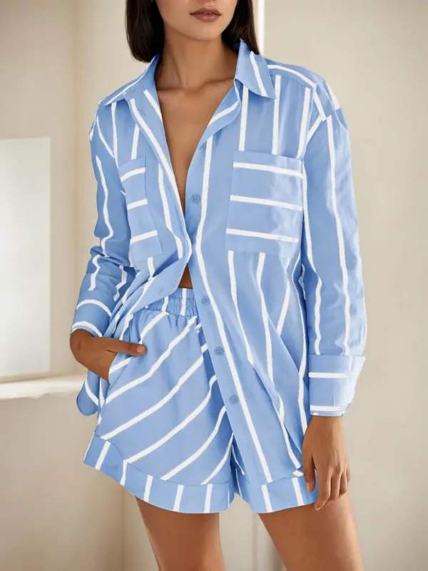 womens striped outfit 2