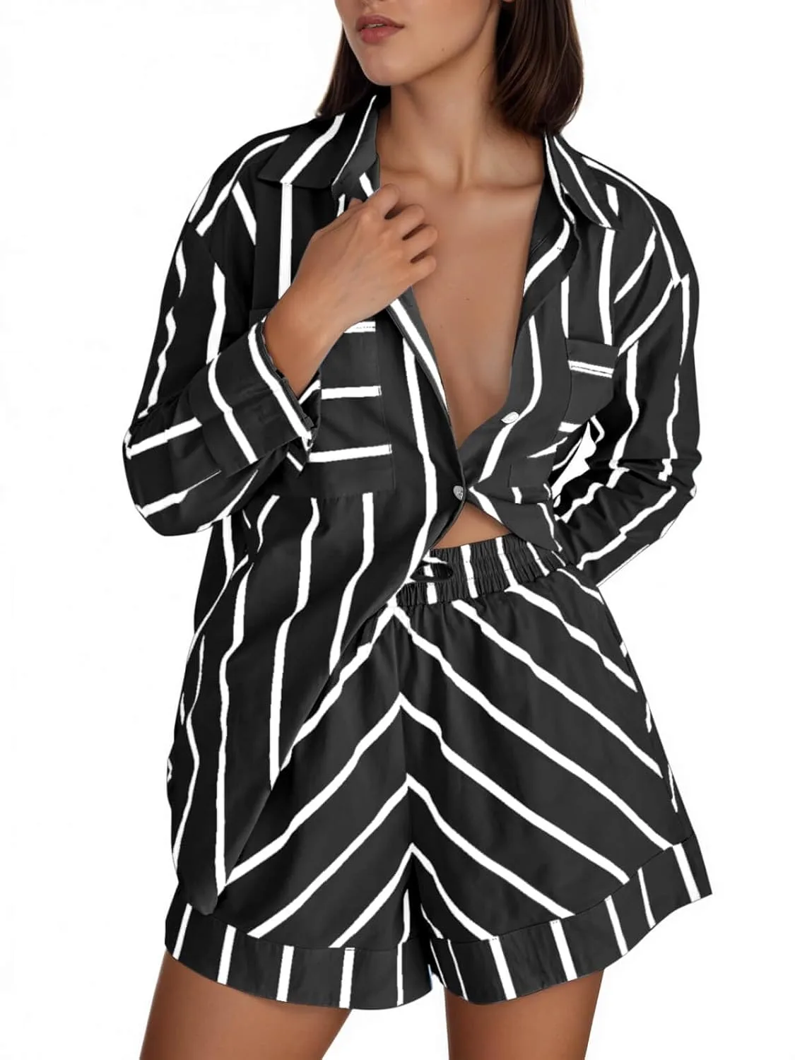 womens striped outfit 7