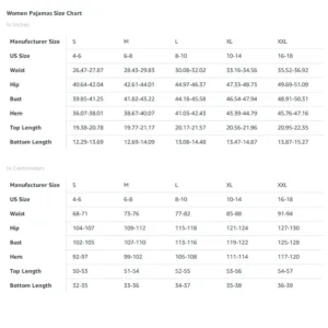 womens striped pajama set 7