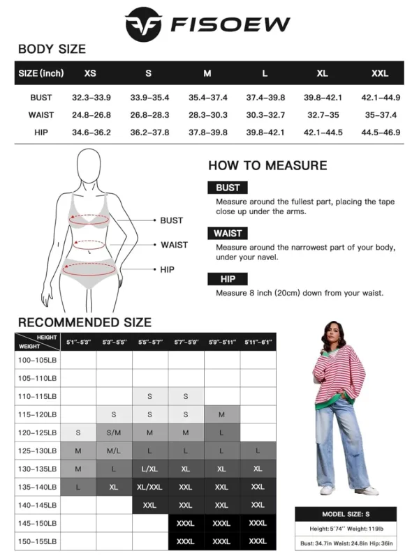 womens striped sweatshirt 6