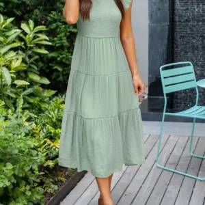 womens summer midi dress 2