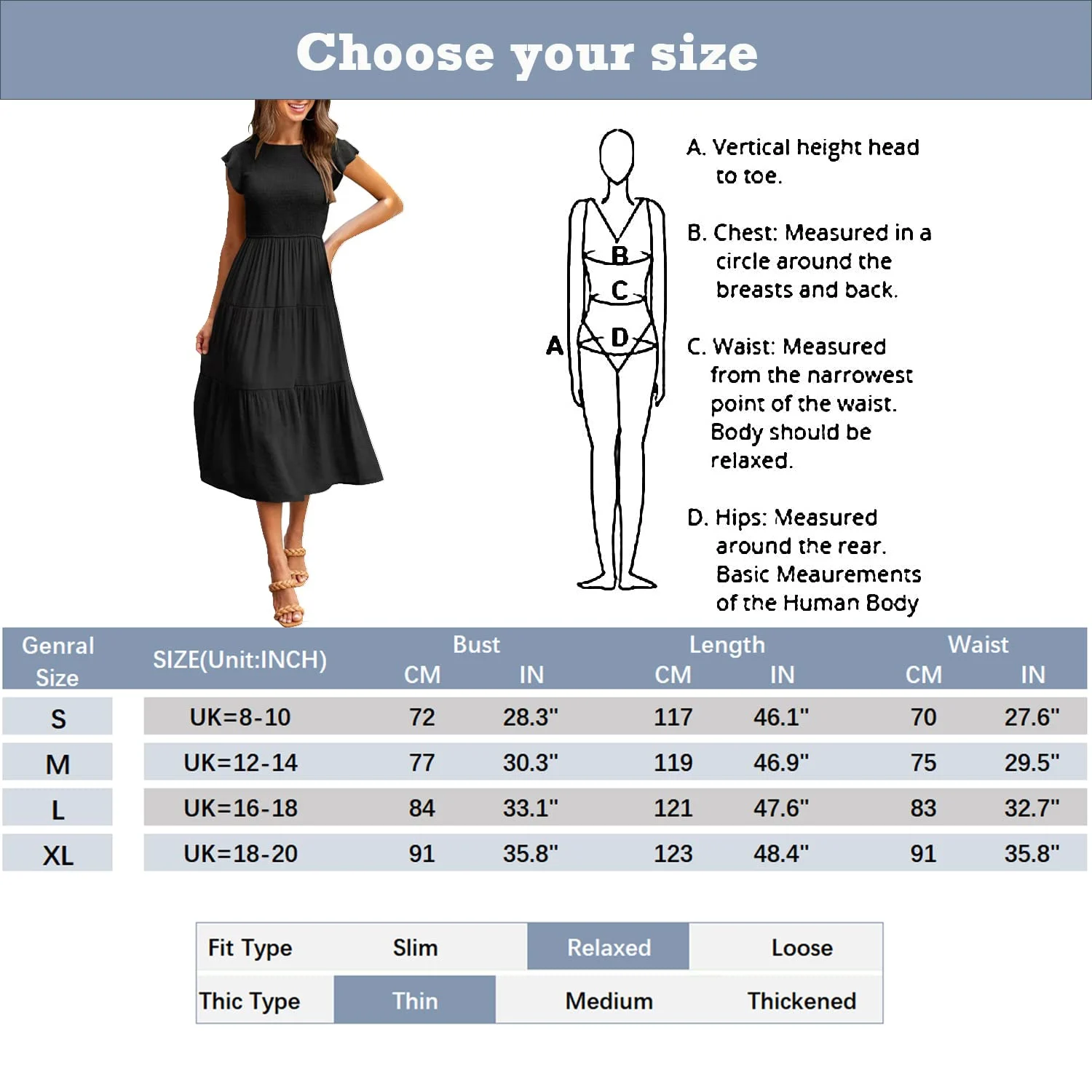 womens summer midi dress 6