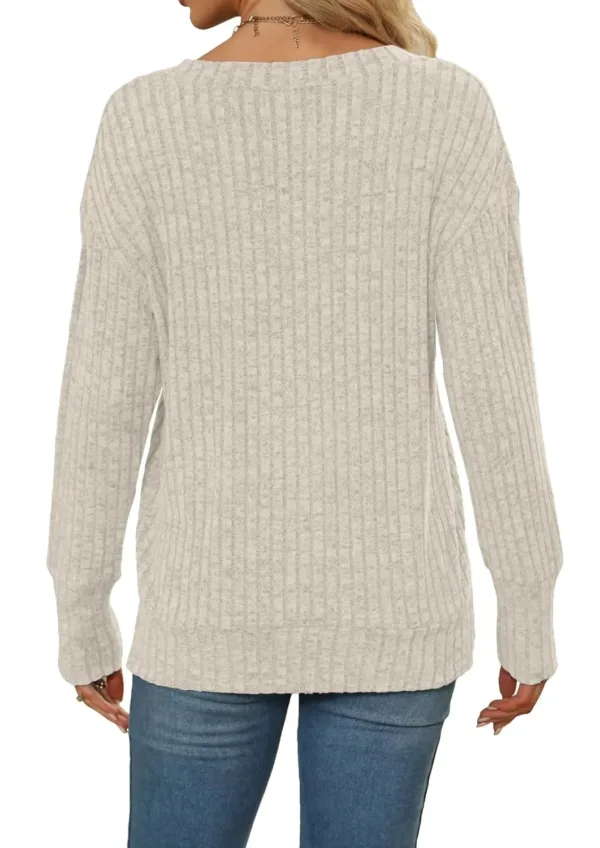 womens sweatshirt v neck 4