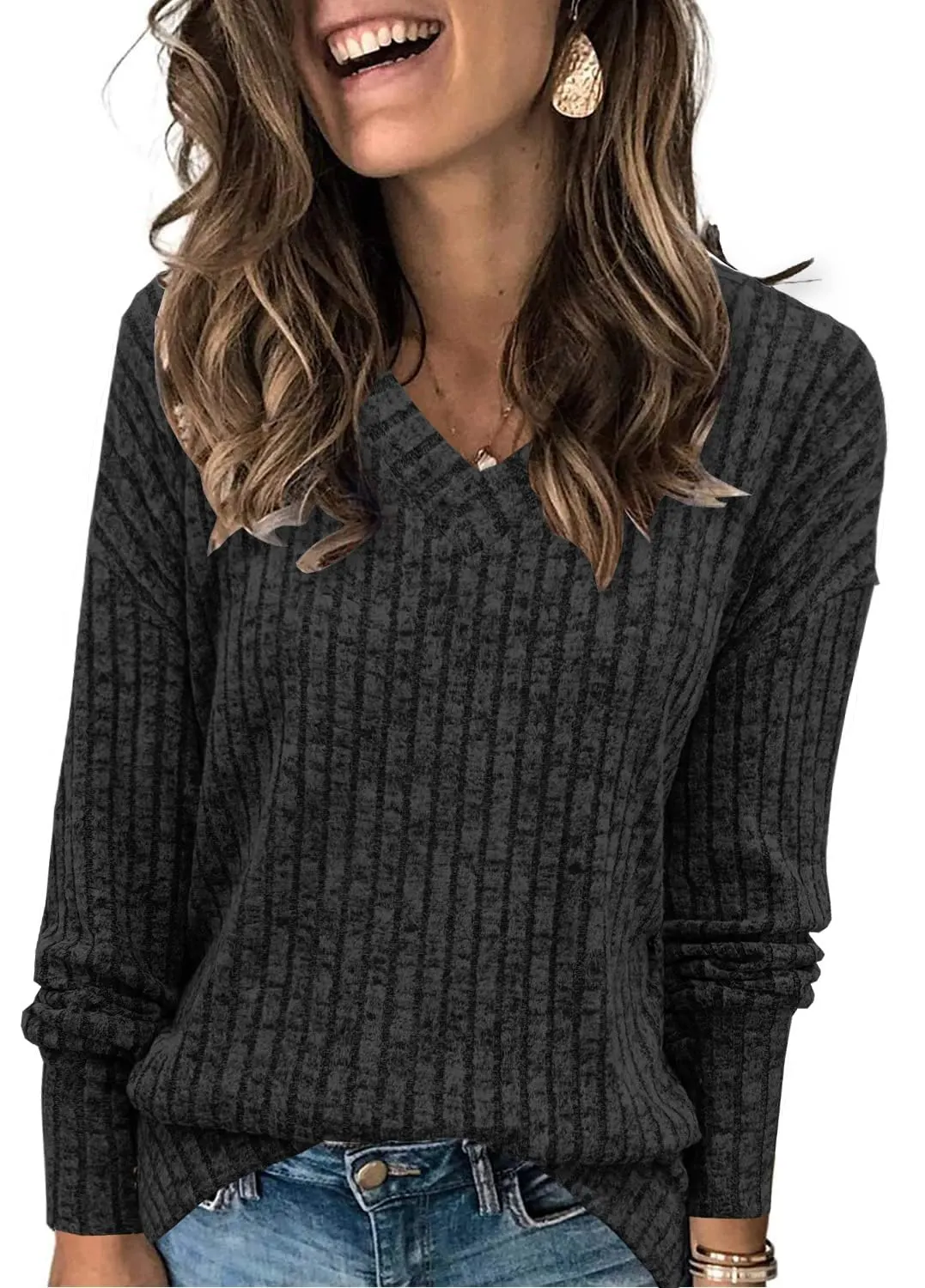 womens sweatshirt v neck 7