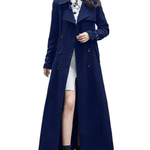 womens trench coat duster 1