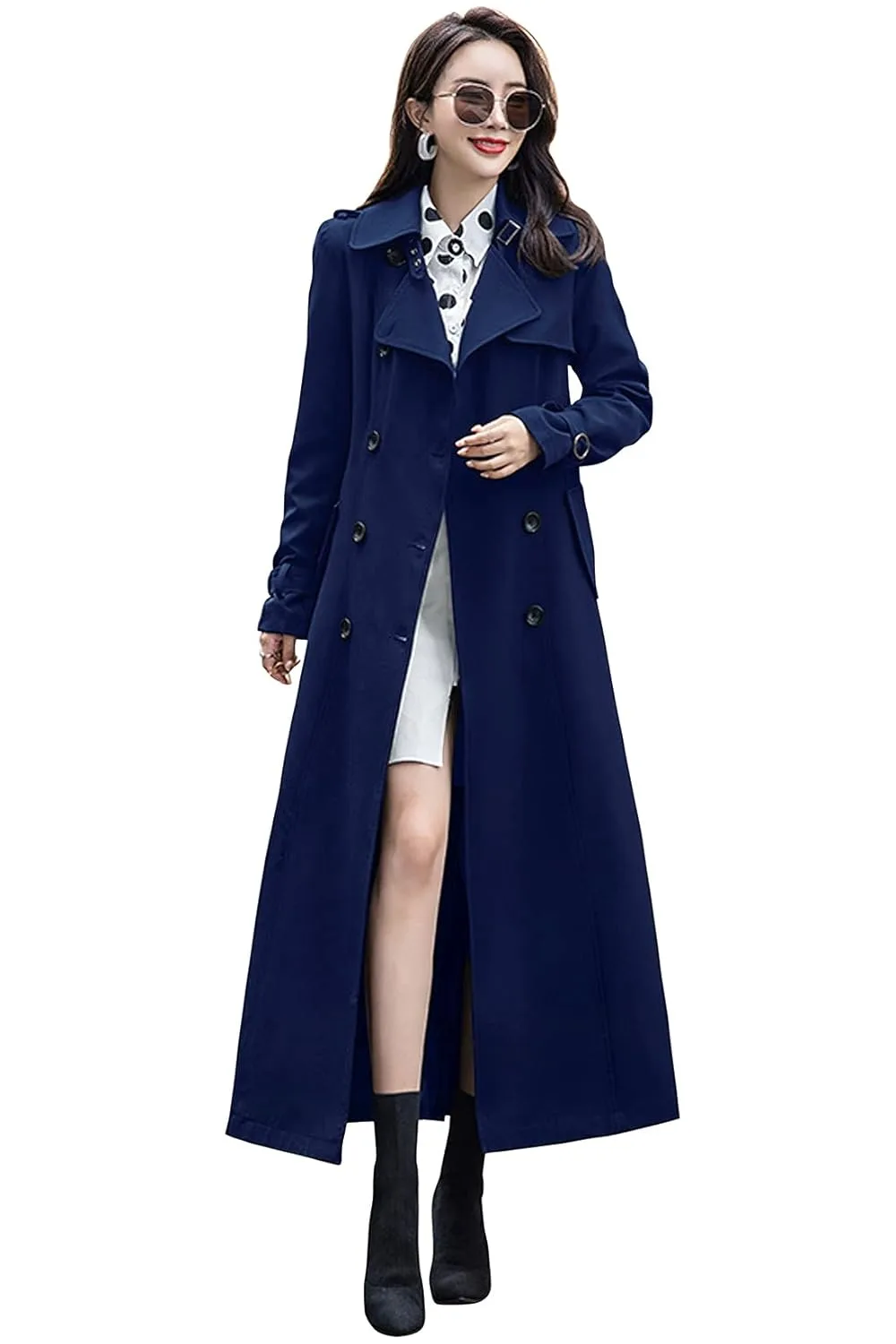 womens trench coat duster 1