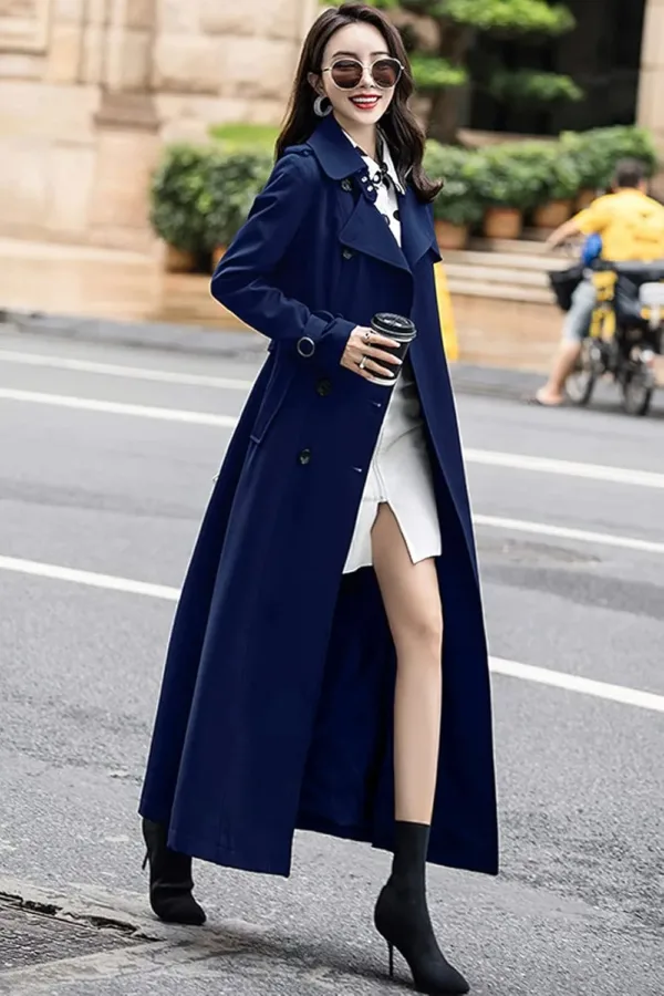 womens trench coat duster 2