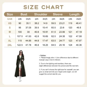 womens trench coat duster 5