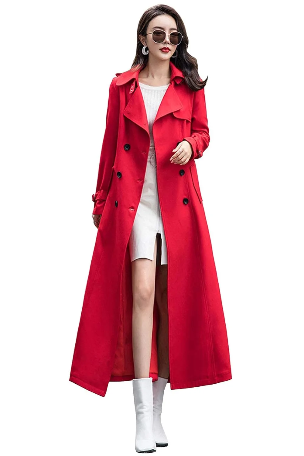 womens trench coat duster 6