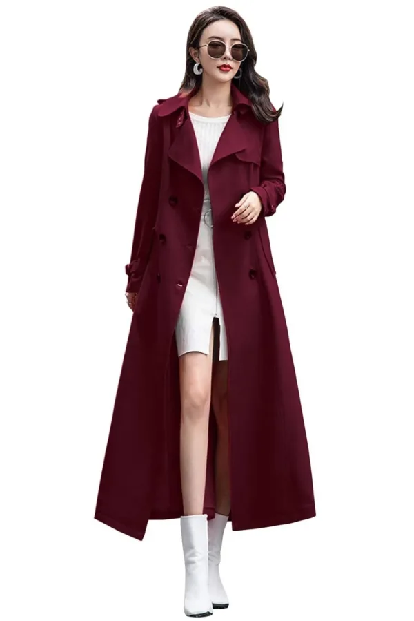 womens trench coat duster 7