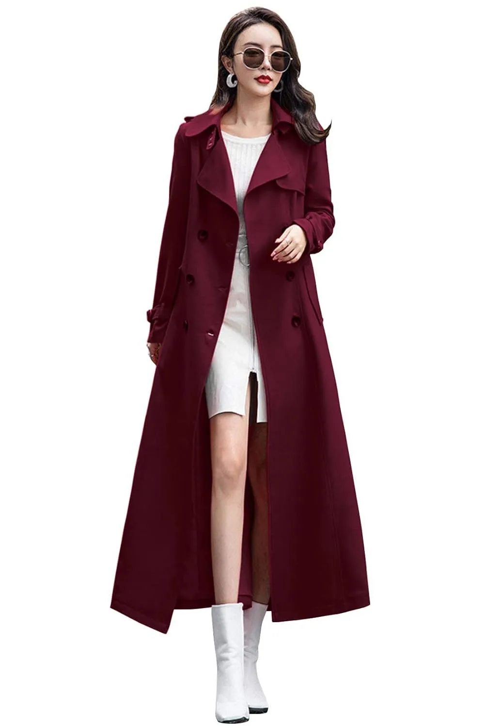 womens trench coat duster 7
